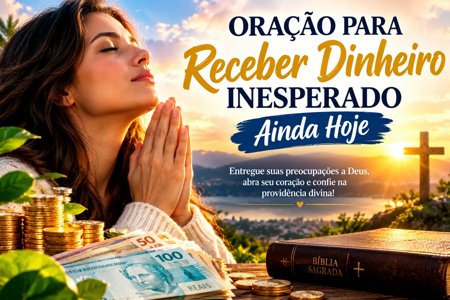Oração para Receber Dinheiro Inesperado Ainda Hoje